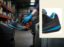 Premium Microfibre Ladies Trainer Shoe with Composite Toe Cap and Anti-Slip Sole for Comfort and Safety