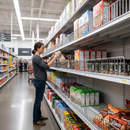 Premium Shelf Front Wire Riser in Chrome Finish - Stylish and Functional Safety Solution for Shelving Units