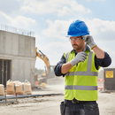 Premium Mid-Peak Safety Helmet with Slip Ratchet Adjustment