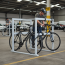 Premium Heavy Duty Cycle Stands and Bike Racks with Central Locking Bar for Secure Storage