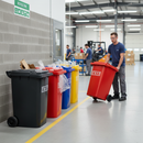 Premium 240 Litre Wheelie Bin for Efficient Waste Management with Durable Polyethylene Construction and Easy Maneuverability