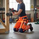Premium Women's Hi-Vis Trousers with 4-Way Stretch and Holster Pockets for Comfort and Durability