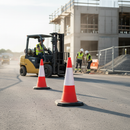 Premium Two Part Traffic Cone 750mm & 1 Metre with Reflective Sleeve for Road Safety Applications