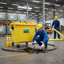 Premium Maintenance Spill Kit with 4 Wheeled Bin - 1000L Capacity