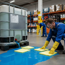 Premium Chemical Spill Absorbent Pads 50x40cm Yellow (Pack of 100)