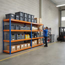 4x Premium Heavy Duty Garage Shelving - 1770mm High - Up to 600kg Capacity