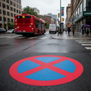 Professional Preformed Thermoplastic Road Marking for High-Traffic Areas with Easy Application and Non-Slip Surface