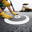 Professional 5mph Speed Limit Roundels | Thermoplastic, Easy Application, Non-Slip, and Fast Installation