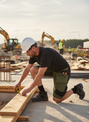 Premium Slim Fit Stretch Work Shorts with Cordura Reinforcements - Comfortable and Flexible Design in Multiple Colors