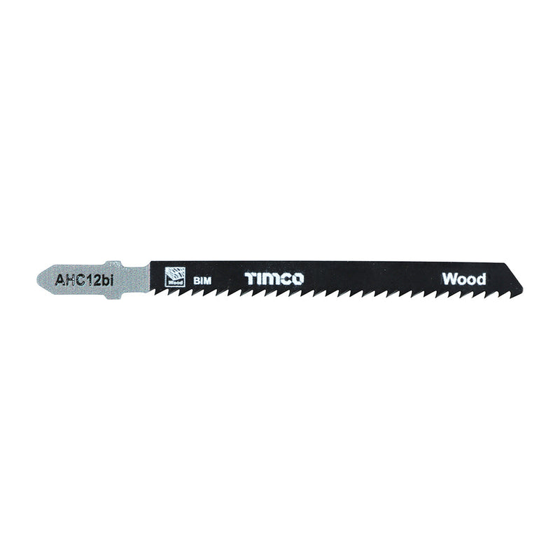 Jigsaw Blades - Wood Cutting - Bi-Metal Blades - T101BF