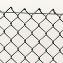 Black PVC Coated Chain Link Fence – 12.5m x 1800mm x 50mm Heavy Duty Roll