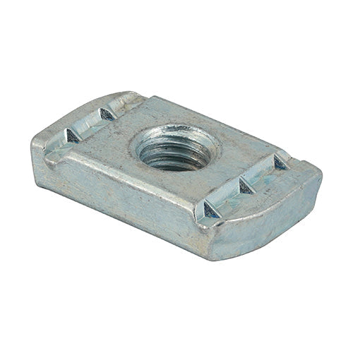 Channel Nuts Without Spring - Zinc - M12