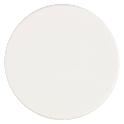 Self-Adhesive Cover Caps - White Gloss - 13mm