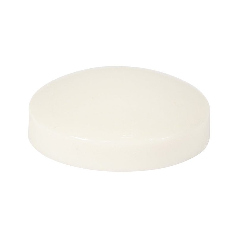Two Piece Screw Caps - Cream - To Fit 3.5 to 4.2 Screw