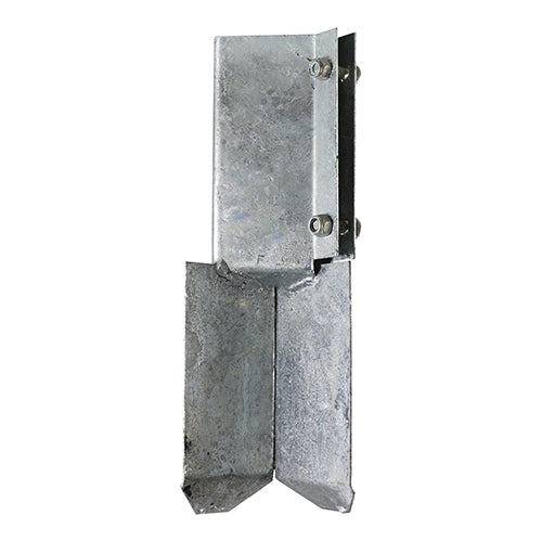Concrete In Shoe - Bolt Secure - Hot Dipped Galvanised - 100mm
