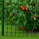 Green Plastic Mesh - 50mm x 50mm Square Holes for Garden - 1m High Fencing Roll