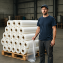 Clear Polythene Sheeting – 4m x 25m, 1000 Gauge Extra Heavy-Duty Roll