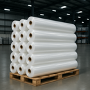 Clear Polythene Sheeting – 4m x 50m, 500 Gauge Medium-Duty Roll
