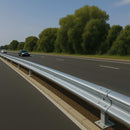 Crash Barrier Beam – Galvanised Steel Highway Safety Rail