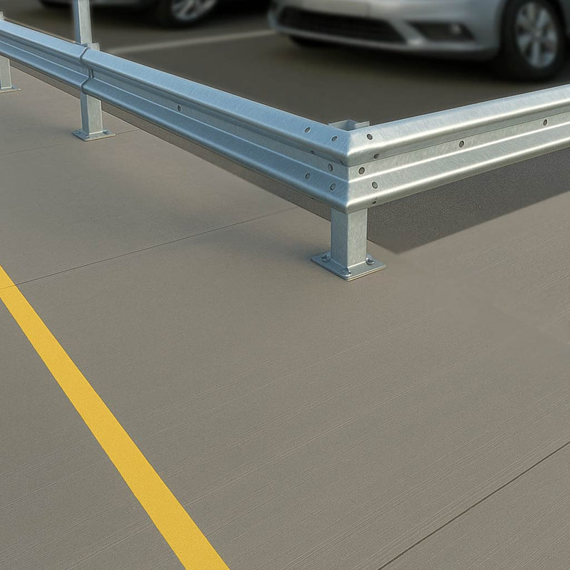 Crash Barrier Beam – Galvanised Steel Highway Safety Rail