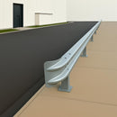 Crash Barrier Beam – Galvanised Steel Highway Safety Rail