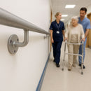 DDA Wall Bracket – Saddle Fixing, 42.4mm Rail Support