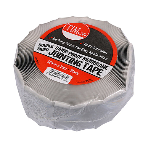 Double Sided Damp Proof Membrane Jointing Tape - 10m x 50mm