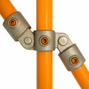 Double Swivel Clamp – Flexible Joint Fitting, 26.9mm to 48.3mm Tube