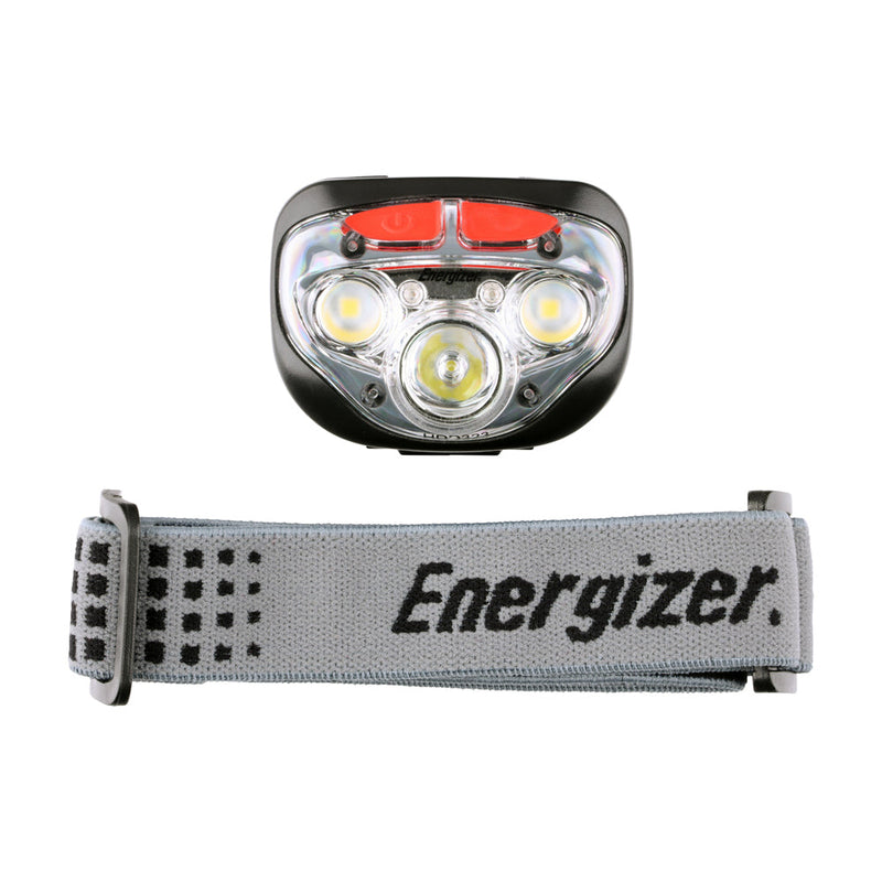 Energizer® LED Vision HD+ Focus Headlamp - 400 Lumen - Grey / 400 Lumen