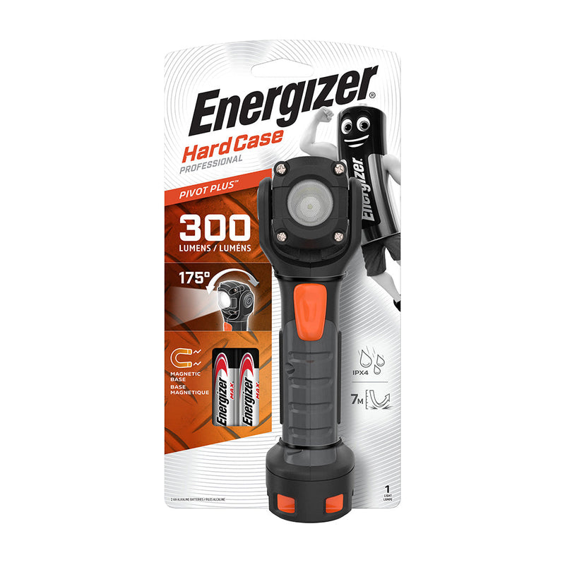 Energizer® LED Professional Hardcase Handheld Torch - 300 Lumen