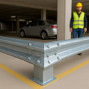 Crash Barrier External Corner – Galvanised Right-Angle Beam Connector