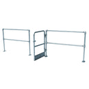 Full-Height Self-Closing Safety Gate – Industrial Access Control