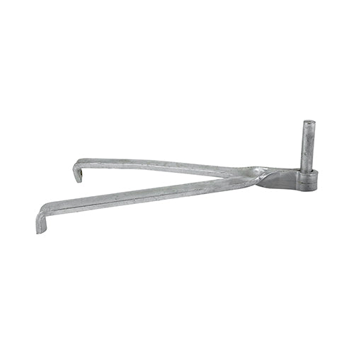 Gate Hooks To Build - Double Brick - Hot Dipped Galvanised - 19mm