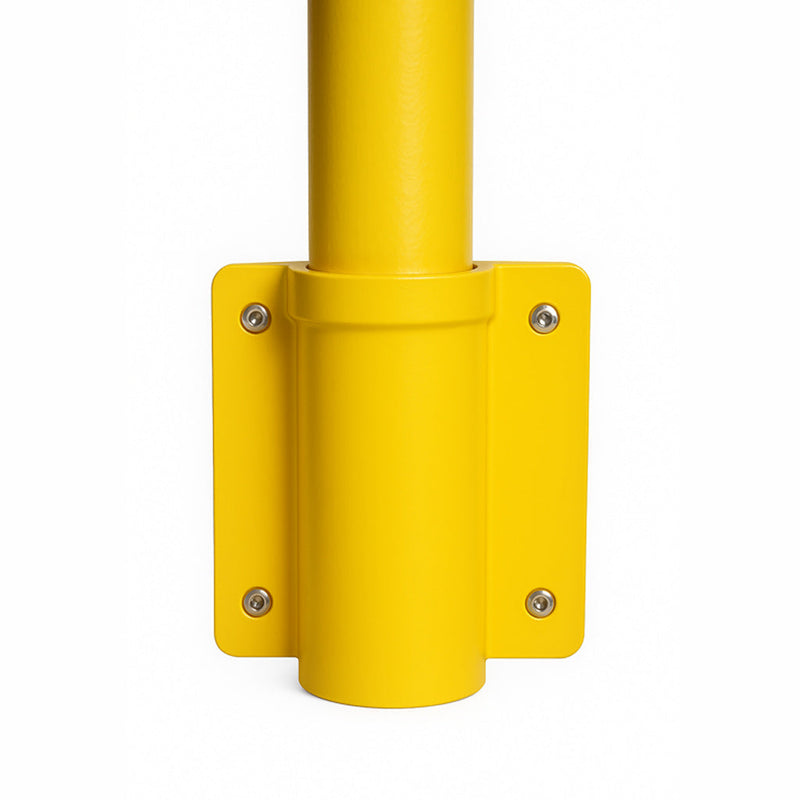 GRP Side Fit Base – Yellow Clamp for 50mm Handrail Tube