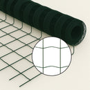 Garden Fence –  Premium Green Garden Fence PVC-Coated Wire Mesh Roll