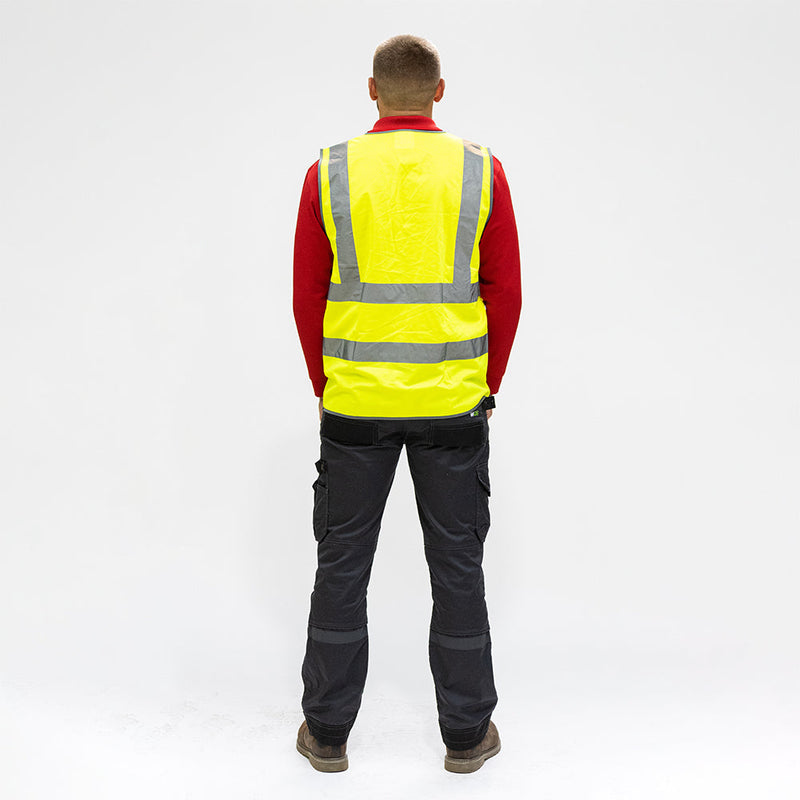 Hi-Visibility Executive Vest - Yellow - Medium
