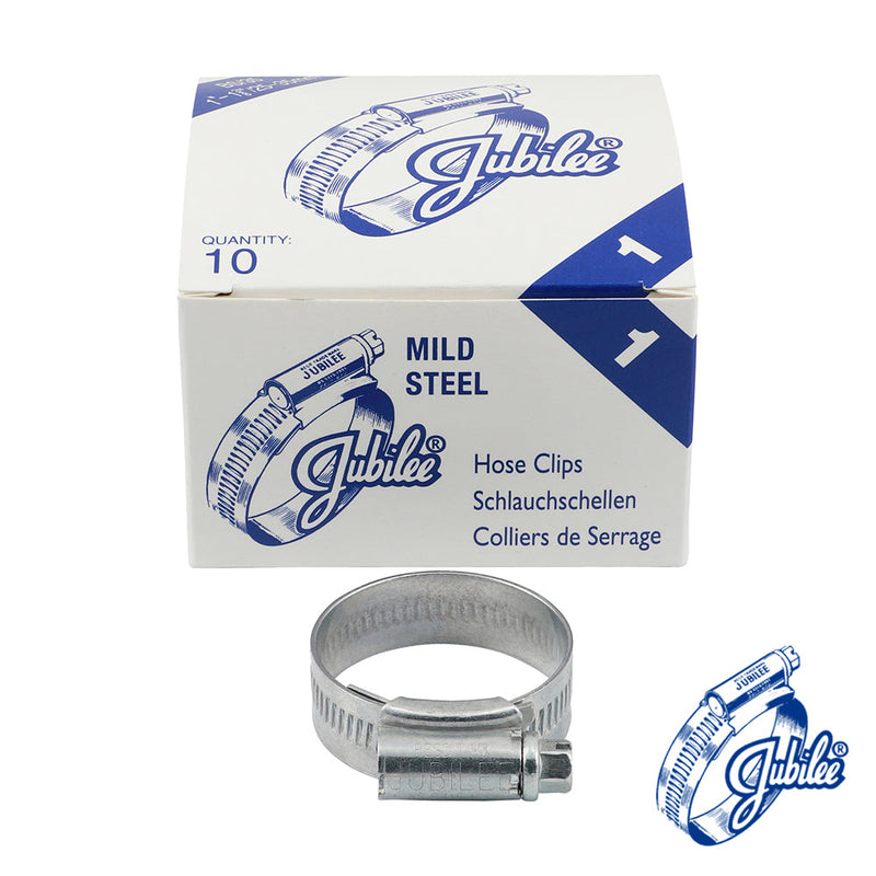 Jubilee Clip Mild Steel - 1MS - 25 - 35mm