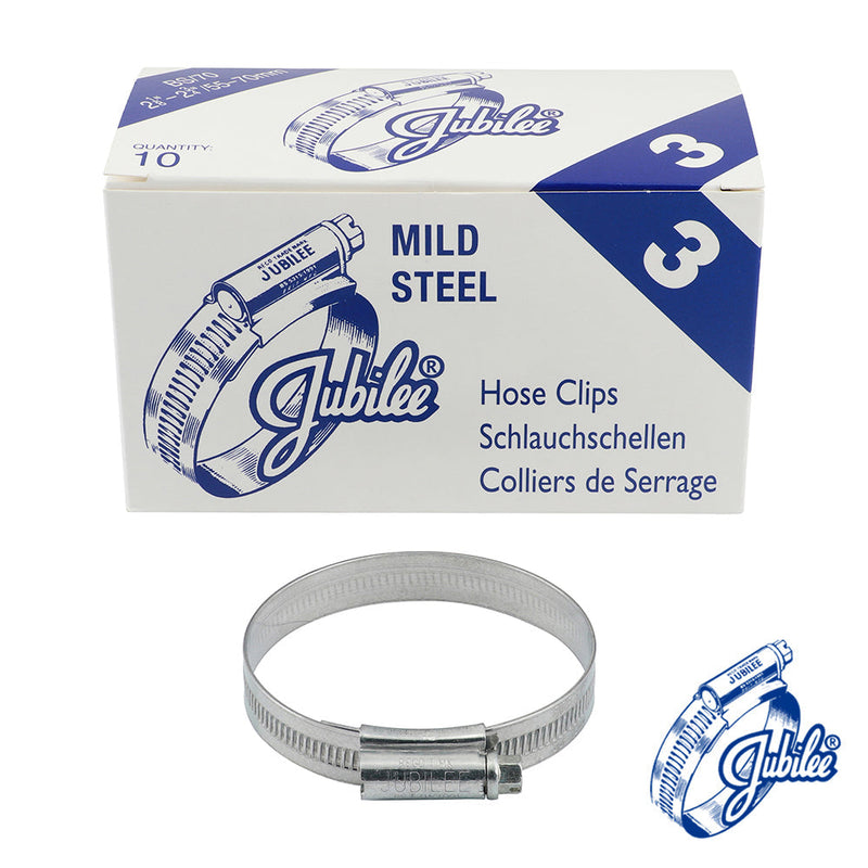Jubilee Clip Mild Steel - 3MS - 55 - 70mm