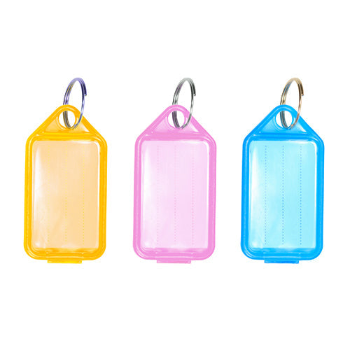 Coloured Key Tags - Mixed Colours