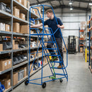 Knock Down Warehouse Steps – 300kg – Collapsible – Anti-Slip Platform – Industrial Steps
