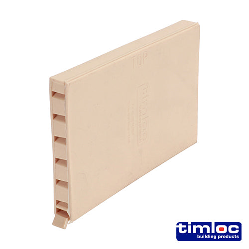 Timloc Cavity Wall Weep Vent - Buff - 1143BU - 65 x 10 x 100