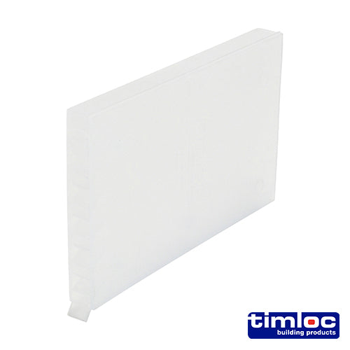 Timloc Cavity Wall Weep Vent - Clear - 1143CL - 65 x 10 x 100