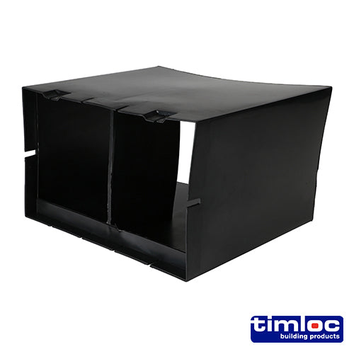 Timloc Through-Wall Cavity Sleeve for Two Airbricks Stacked - 1202/2 - 229 x 152