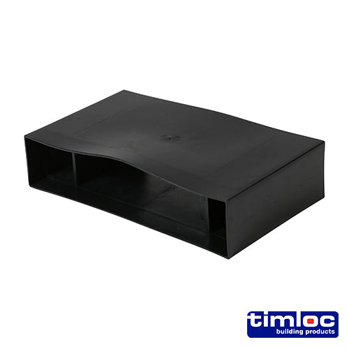 Timloc Underfloor Vent - Horizontal Rear Extension - 1206 - '+ 100mm