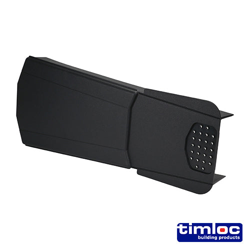 Timloc Ambi-Verge Universal Dry Fix Verge System - Black - 99143 - 420 x 140/170