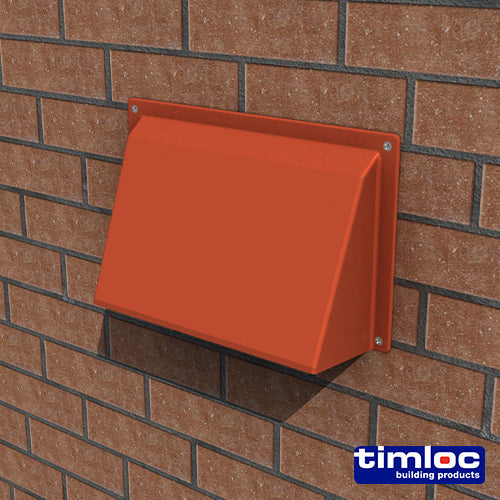 Timloc External Cowl - Terraracotta - ABC93TE - 255 x 95