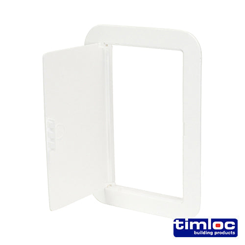 Timloc Access Panel - Plastic - Hinged - White - AP150 - 155 x 235