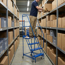 Lightweight Warehouse Steps – 300kg Capacity – 17kg – Anti-Slip Platform – Steel Safety Steps