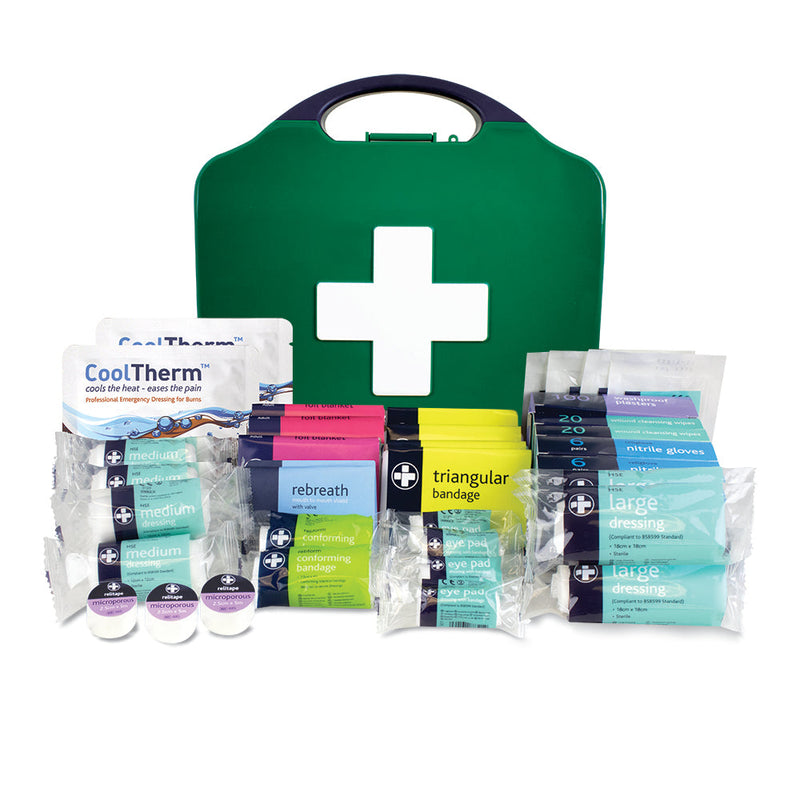 Workplace First Aid Kit - British Standard Compliant - Large