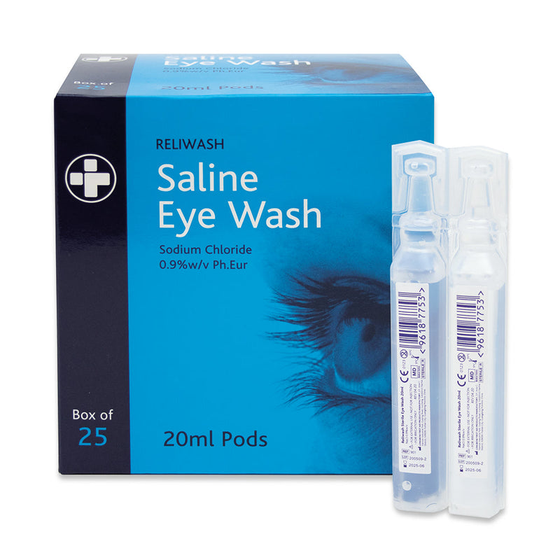 Eye Wash Saline - Pods - 20ml